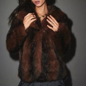Urban Outfitters Fur Jacket